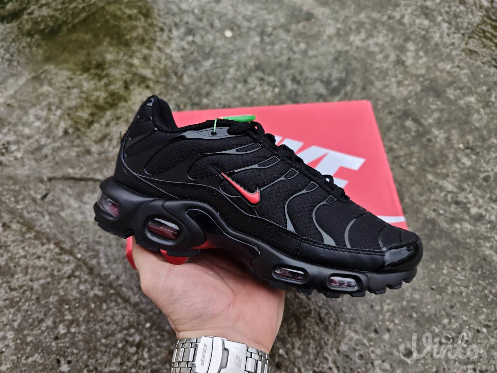 Nike Air Max Plus TN Black Red New