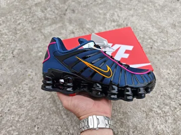 Nike Shox TL Dark Blue Orange