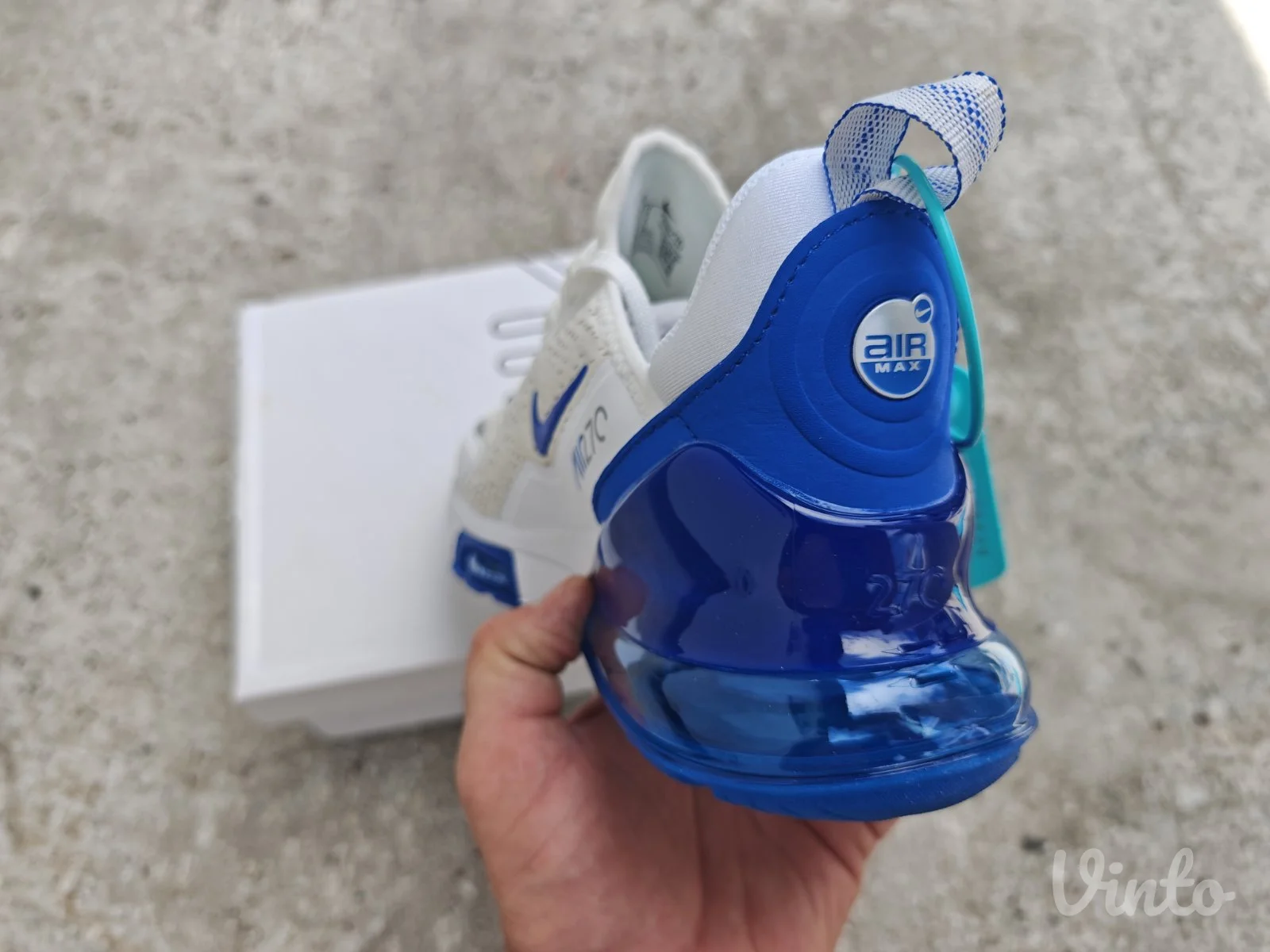 Nike Air Max 270 Premium White Sapphire W