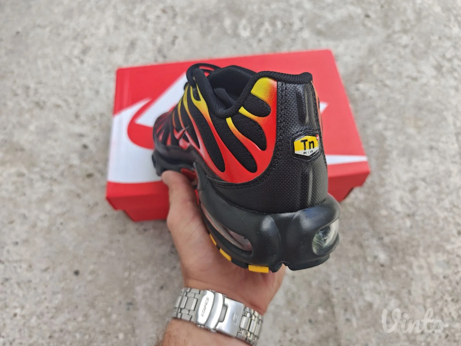 Nike Air Max Plus TN Black University Orange