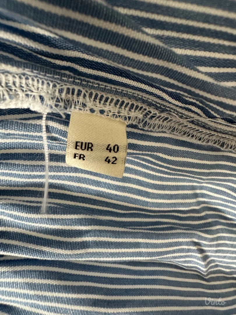 C&A prugasta košulja-haljina (40) – Bukvalno kao nova