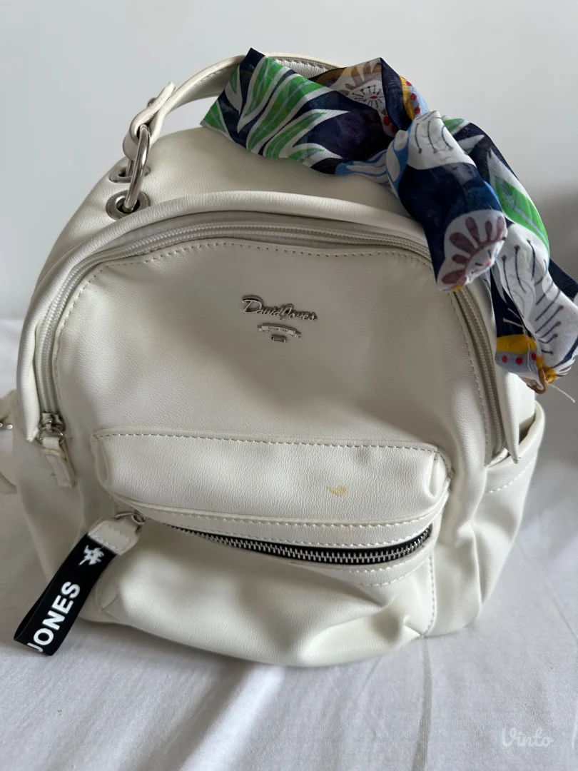 David Jones beli ženski ranac sa maramom – Hit model