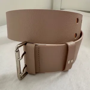 MONA široki kožni kaiš (105 cm) – Prirodna koža