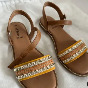 s.Oliver ukrašene sandale (39) – Soft Foam – Kao nove