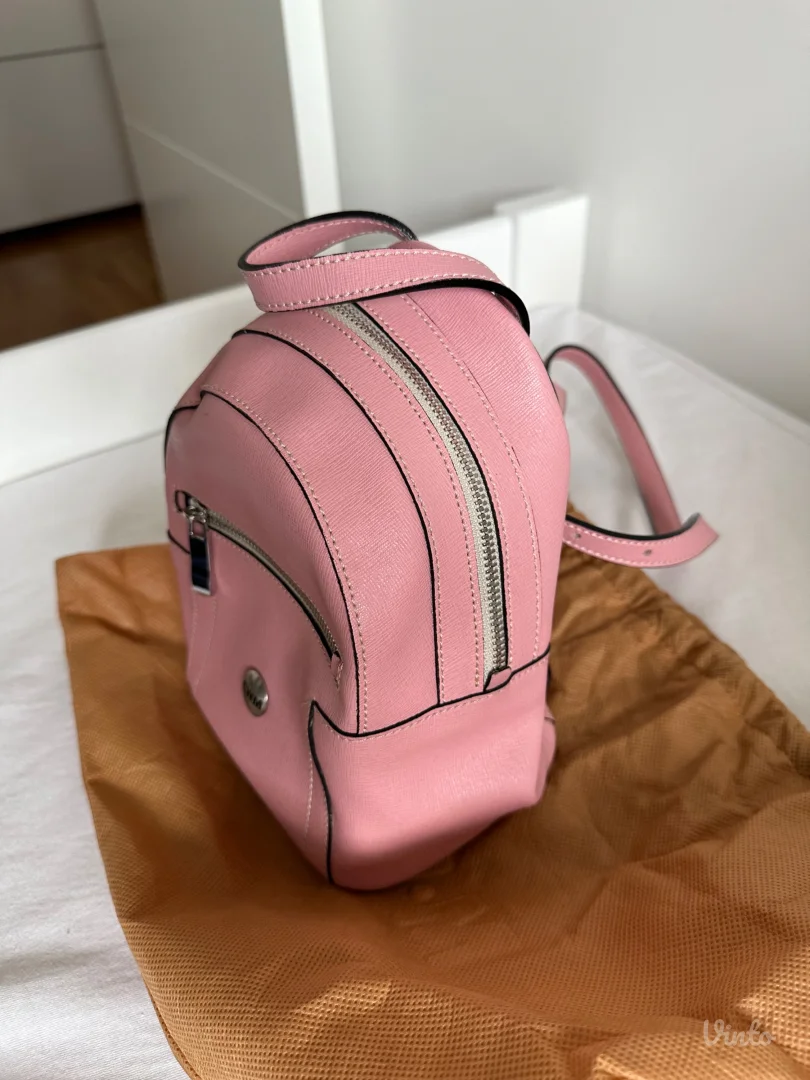 Coffee With Milk (The Manual Co.) kožni ranac – Roze – Kao nov