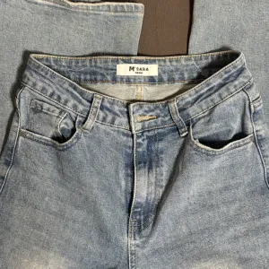 M'SARA Denim farmerke - Dubok struk (High Waist)