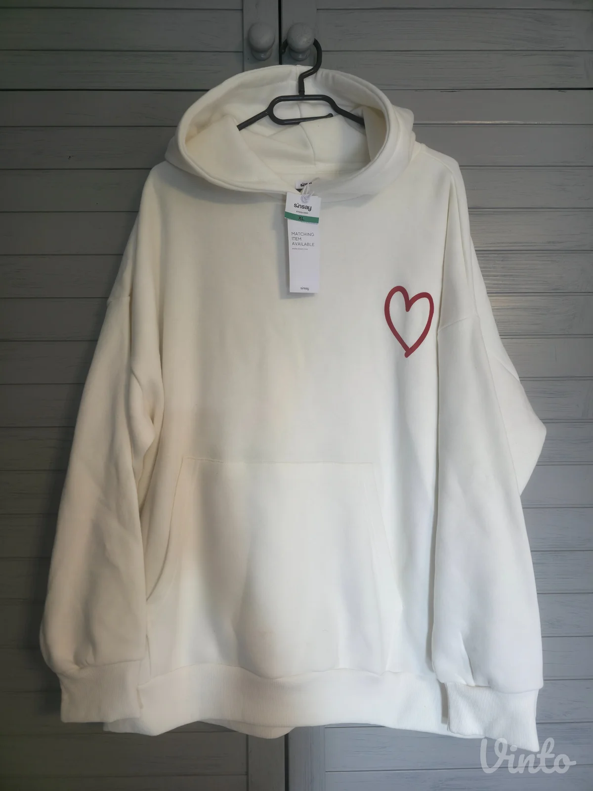 NOVO oversized beli duks