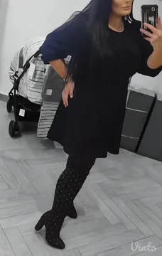 Elegantna crna haljina