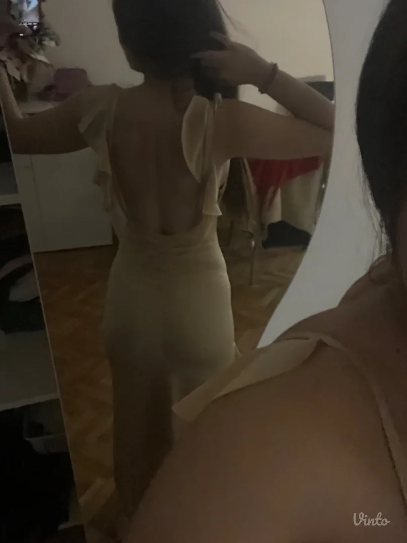 Duga asimetricna letnja haljina