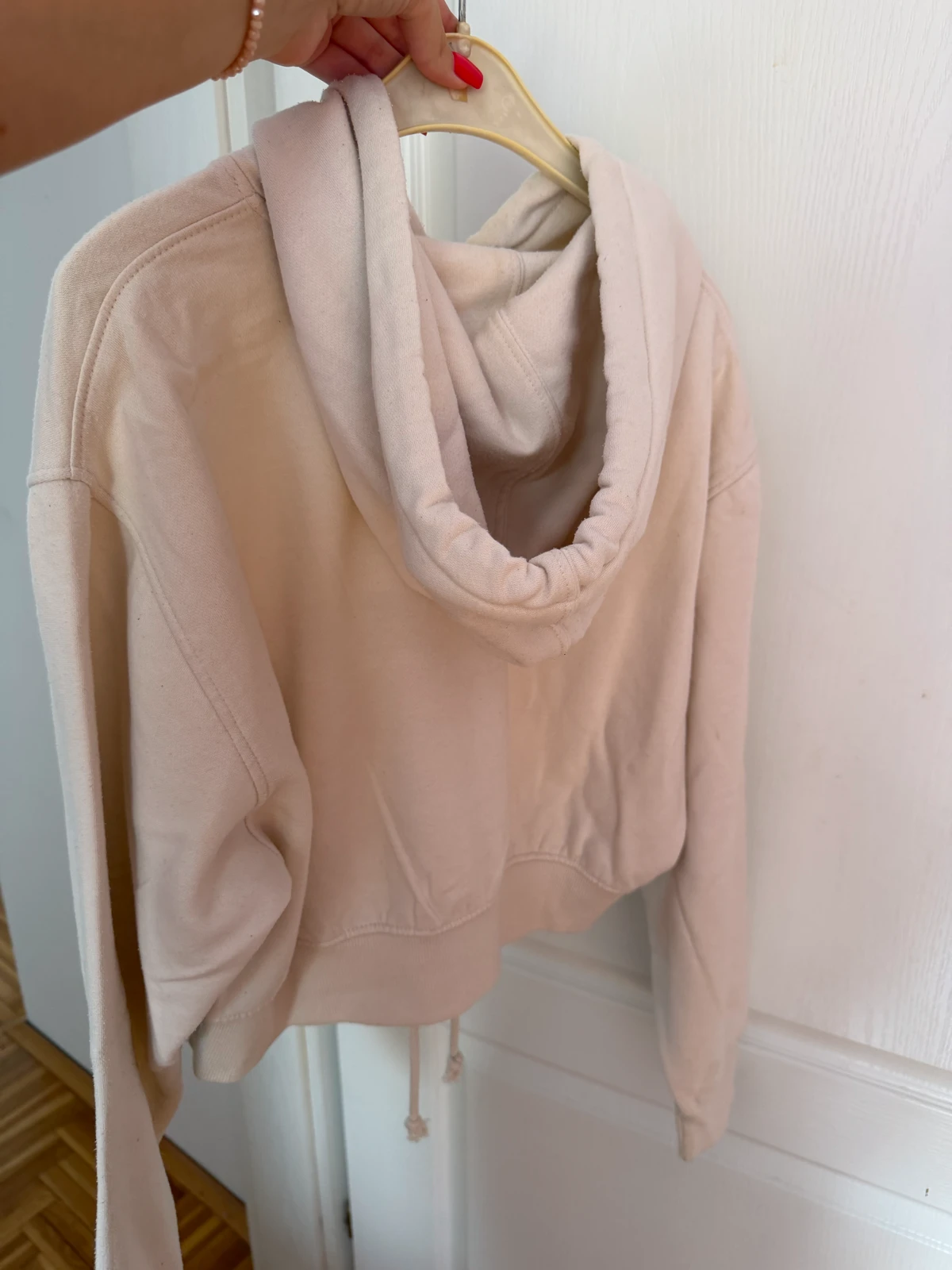 Zara krop top duks