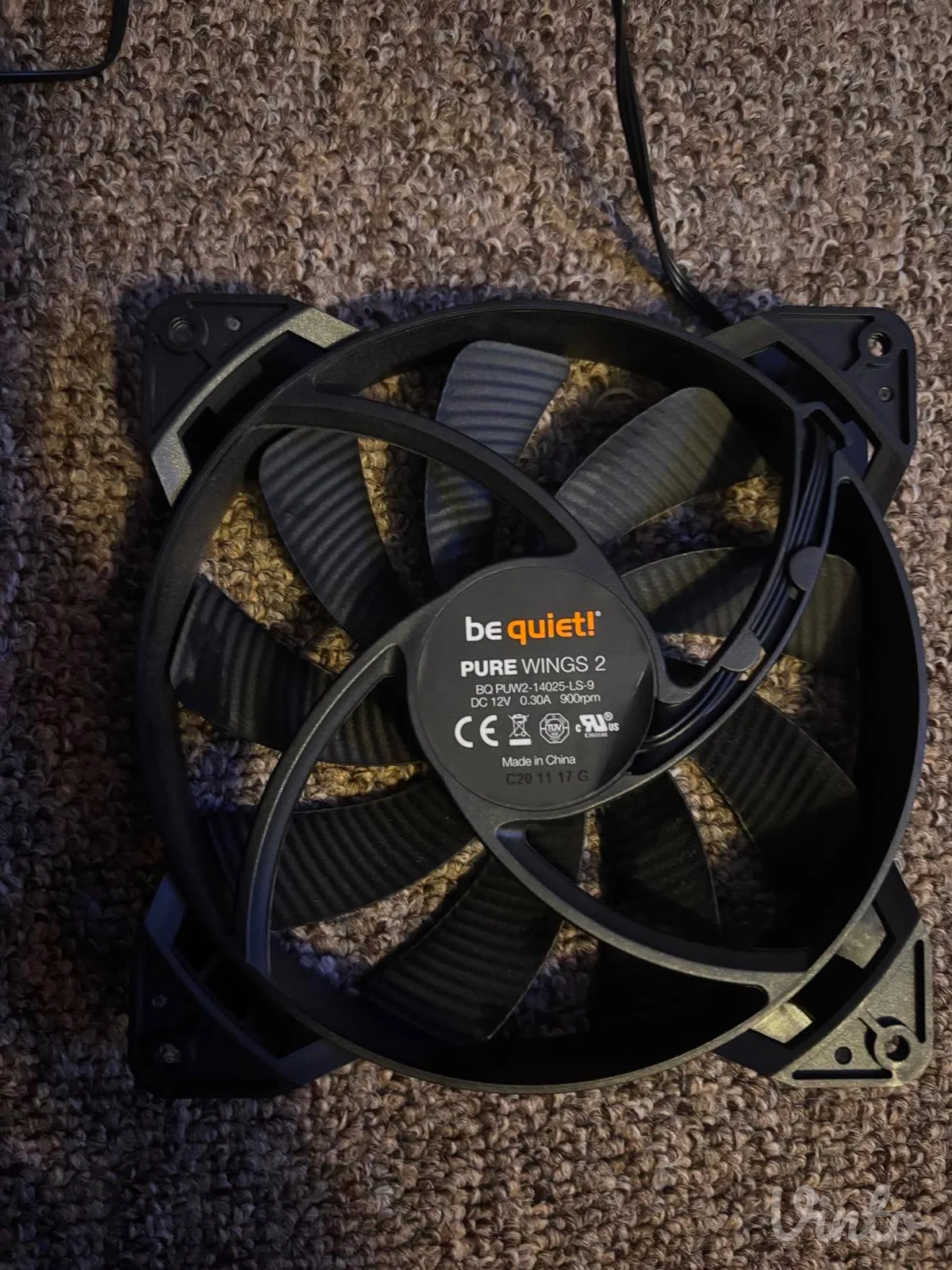 be quiet! Pure Wings 2 140 mm case fan (model BL040 / PUW2-14025-LS-9)