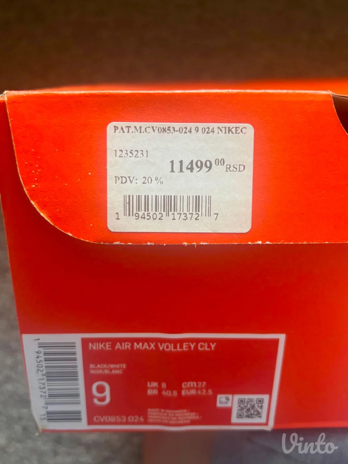 Nike Air Max patike broj 42
