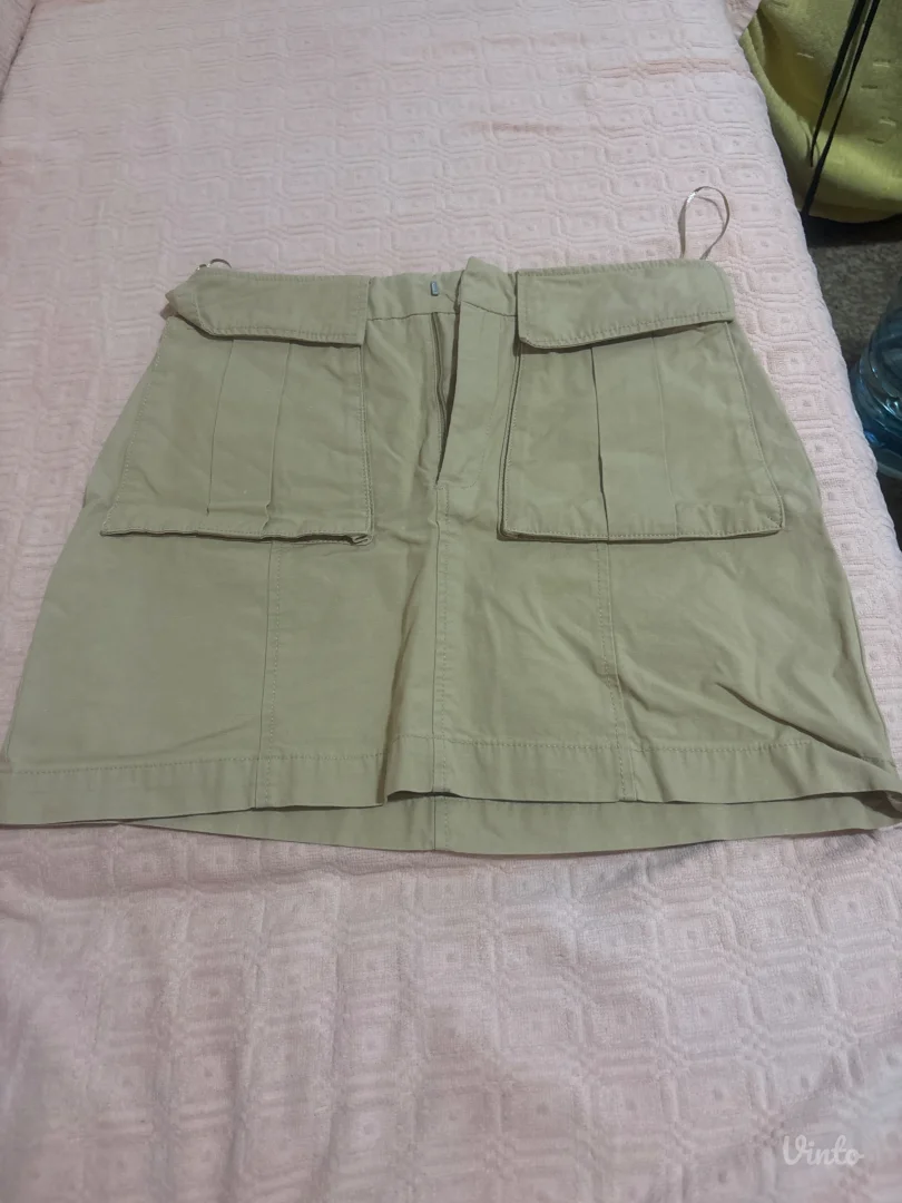 Zara safari mini suknja