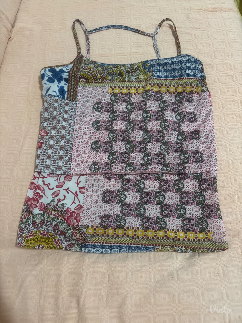 Patchwork Majica bez rukava