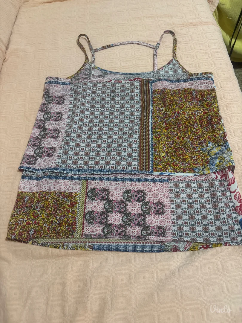 Patchwork Majica bez rukava