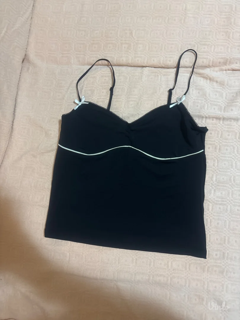 Zara Crna bodi majica
