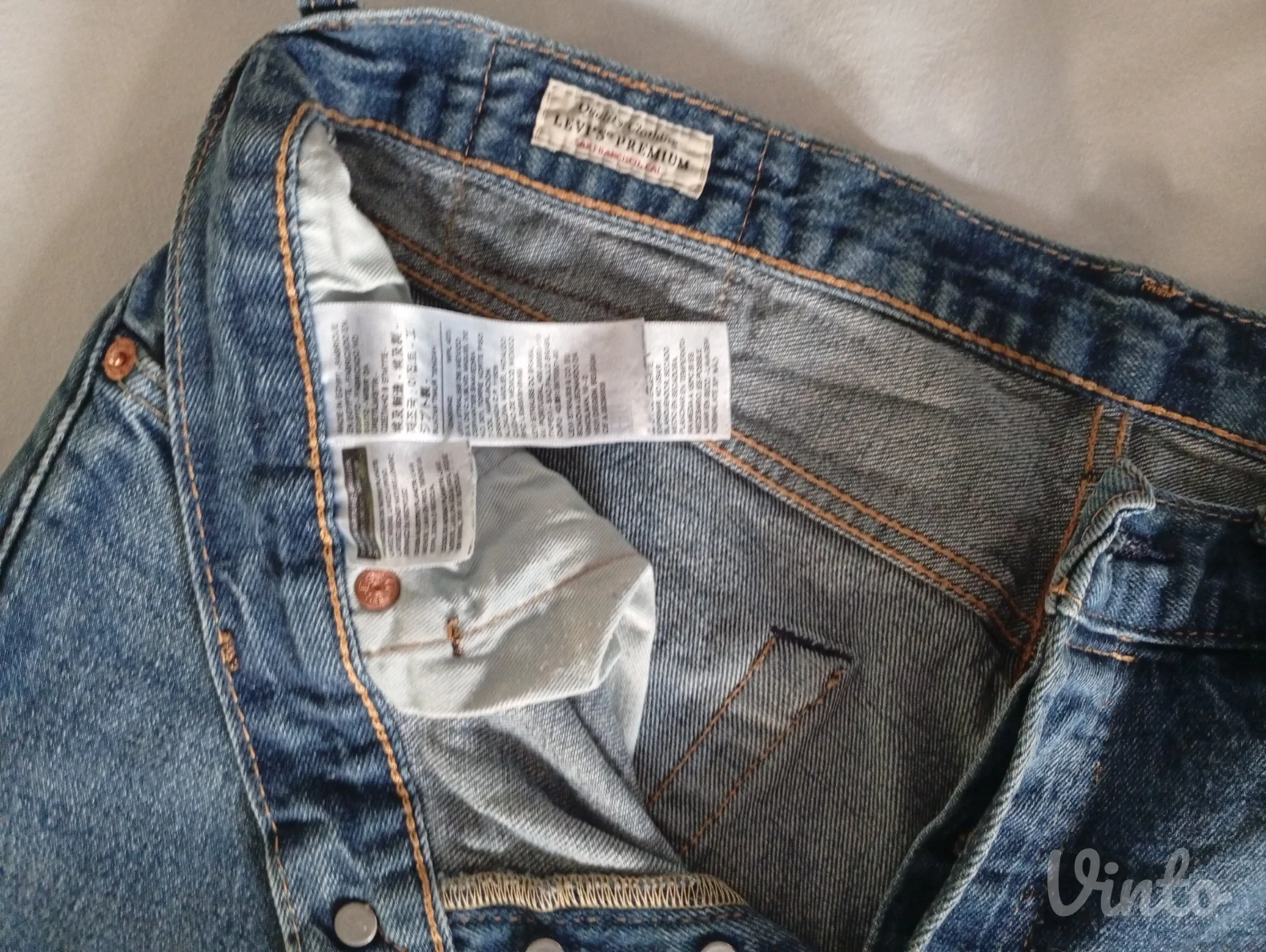 Levi's 501 Original muške farmerke - W34 / L36 ( kao nove )