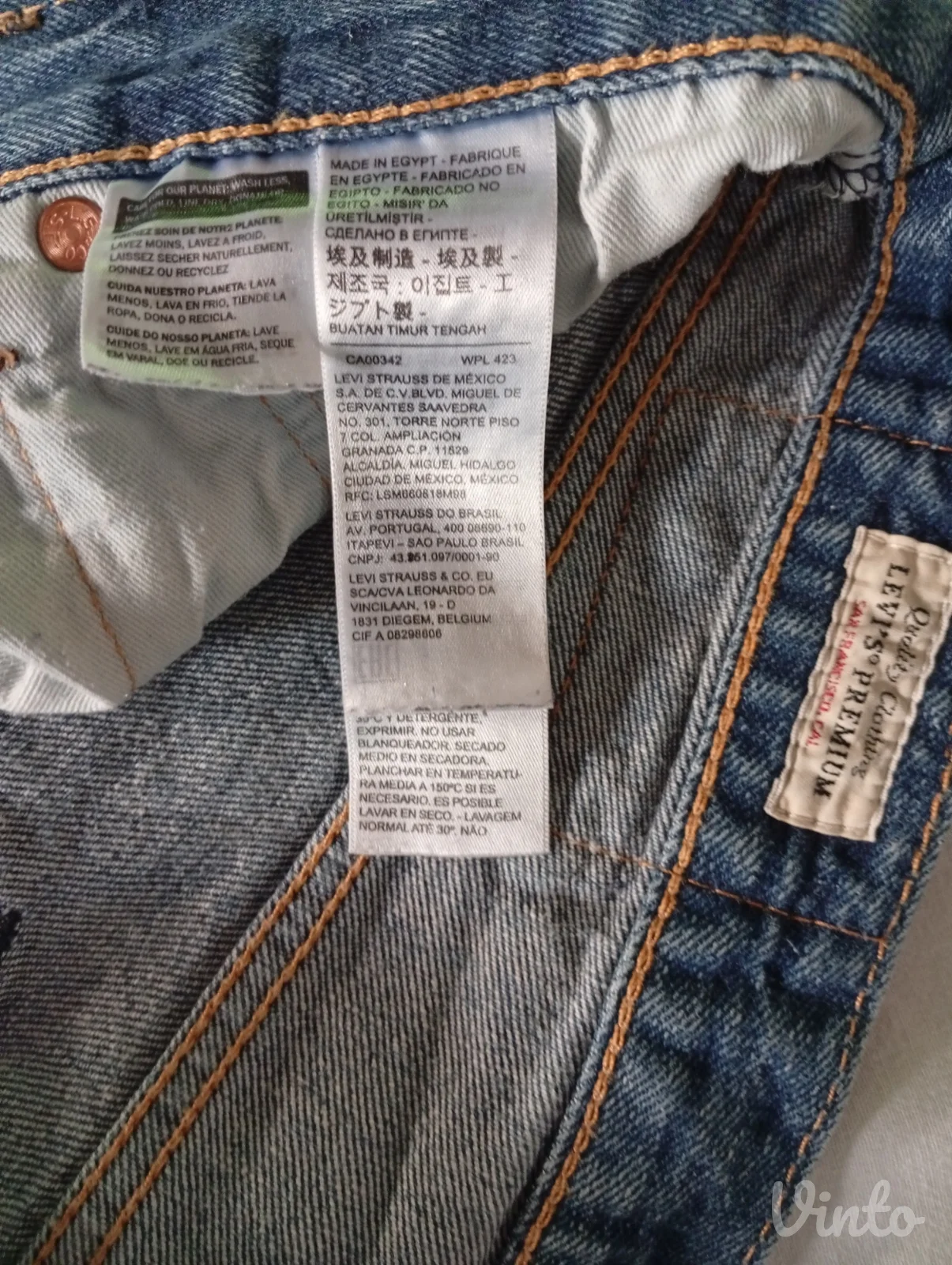 Levi's 501 Original muške farmerke - W34 / L36 ( kao nove )