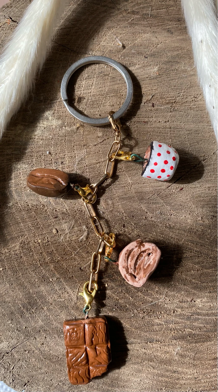 Ručno rađen bag charm – privezak za torbu