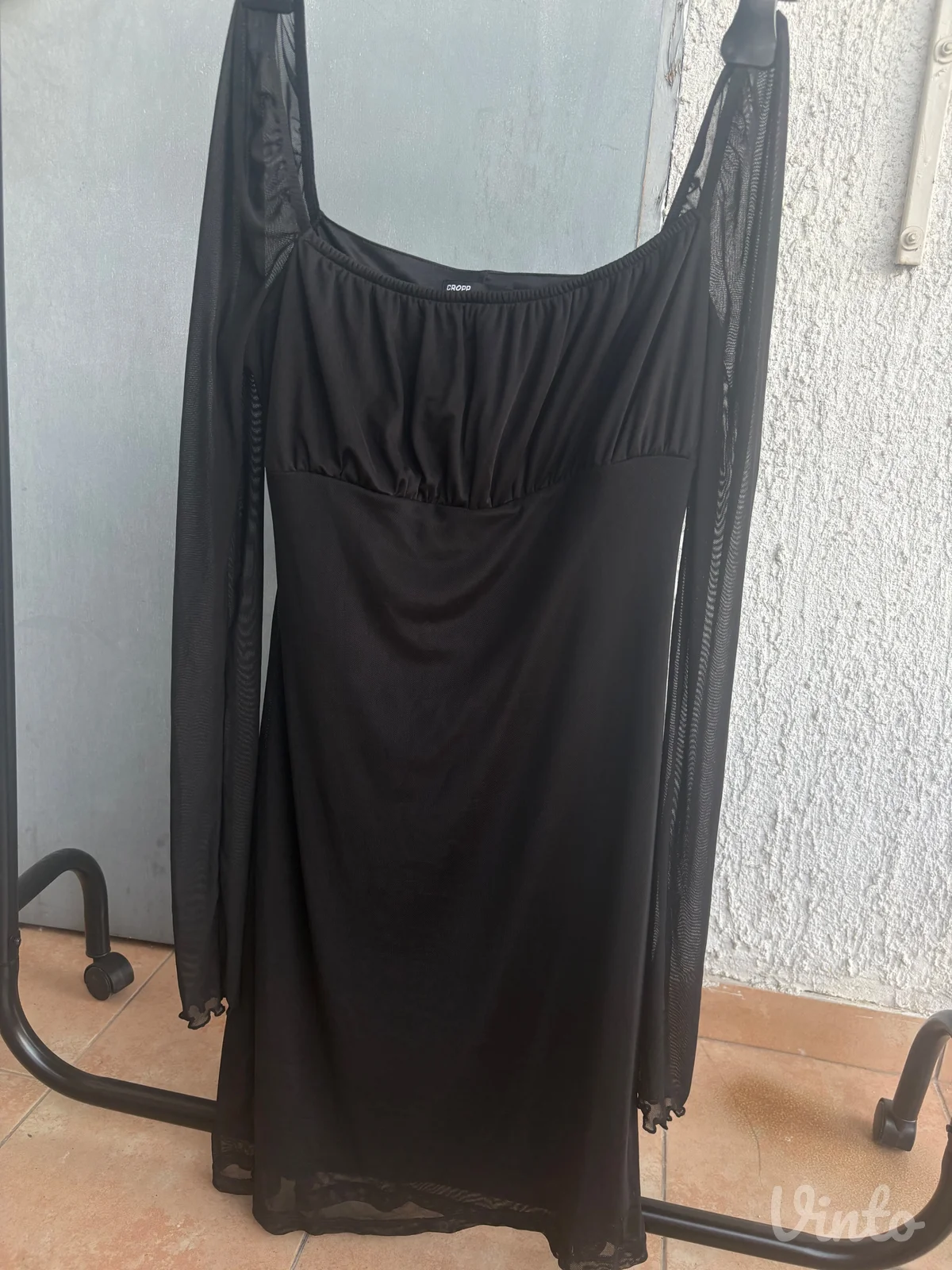 goth haljina sa rukavima