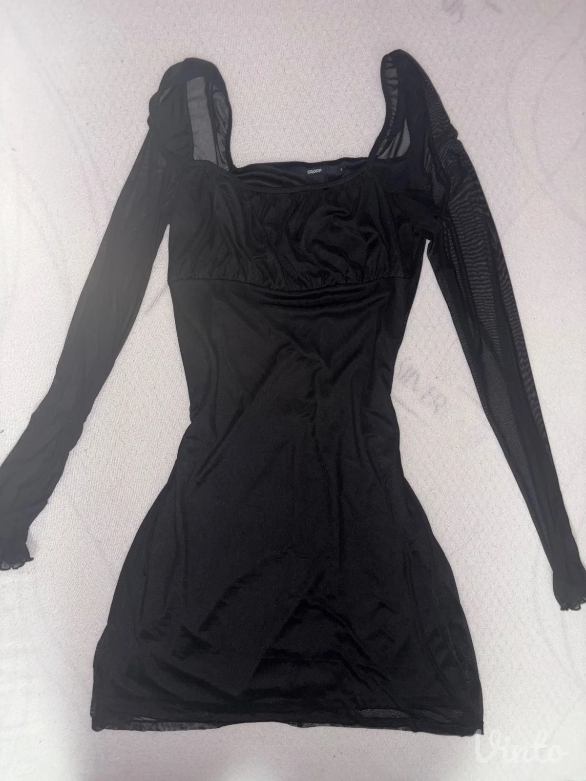 goth haljina sa rukavima