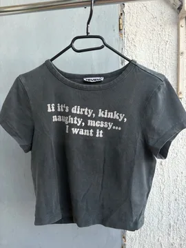 REVIEW y2k crop top
