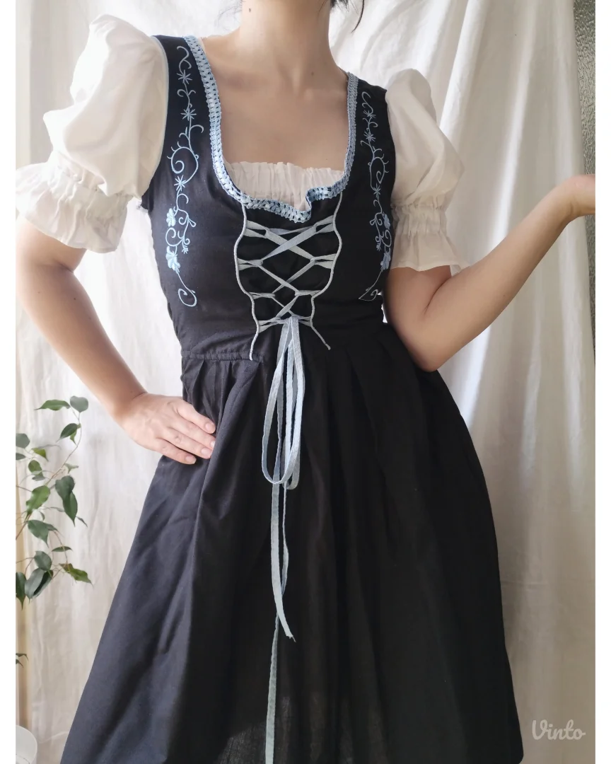 Bongossi-Trade dirndl set – haljina, bluza i kecelja