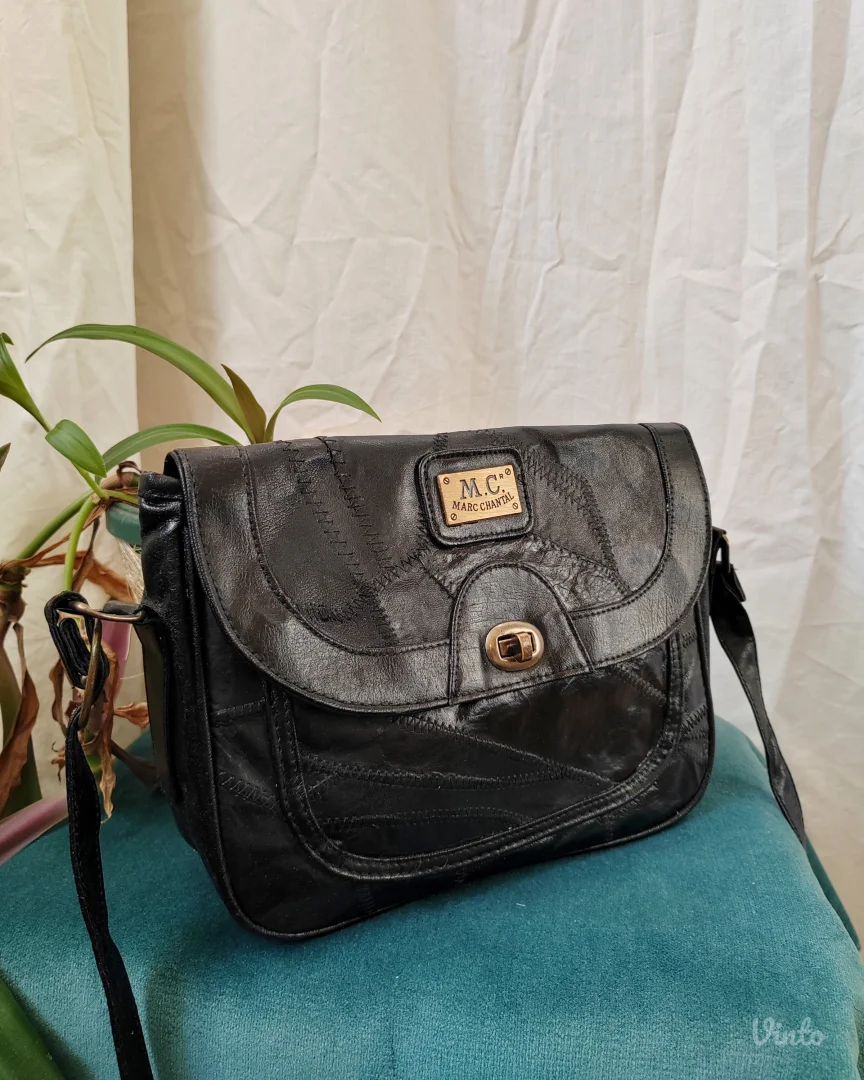 vintage M. C. Marc Chantal kožna torba