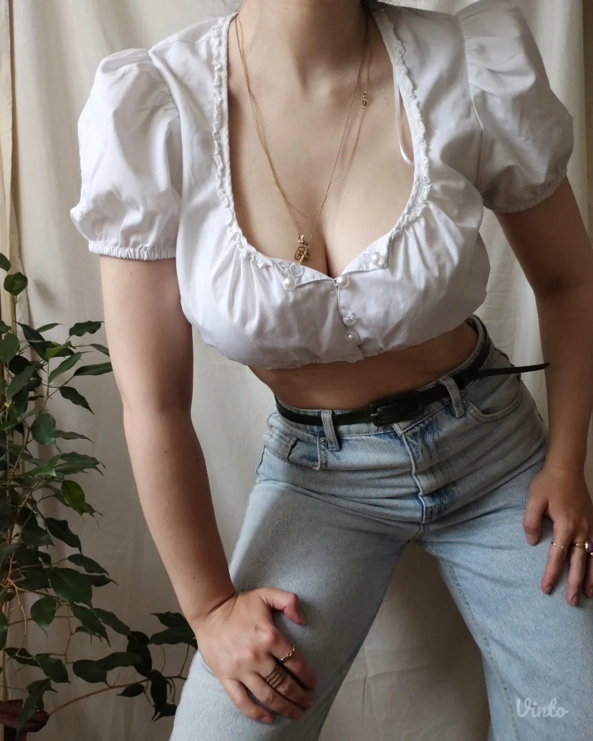 Dirndl crop top