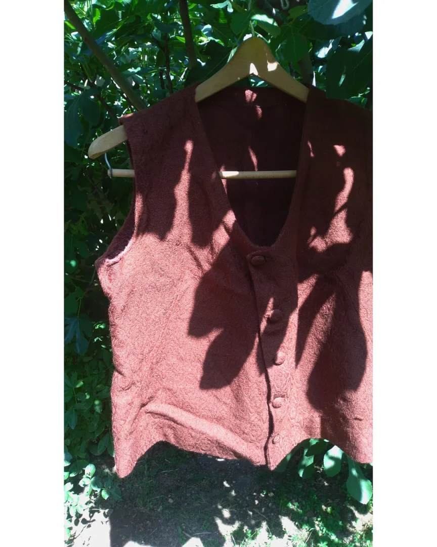 Vintage braon prsluk