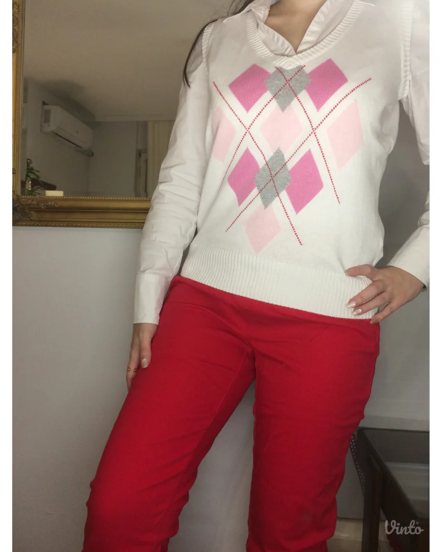 bonprix pantalone uskog kroja