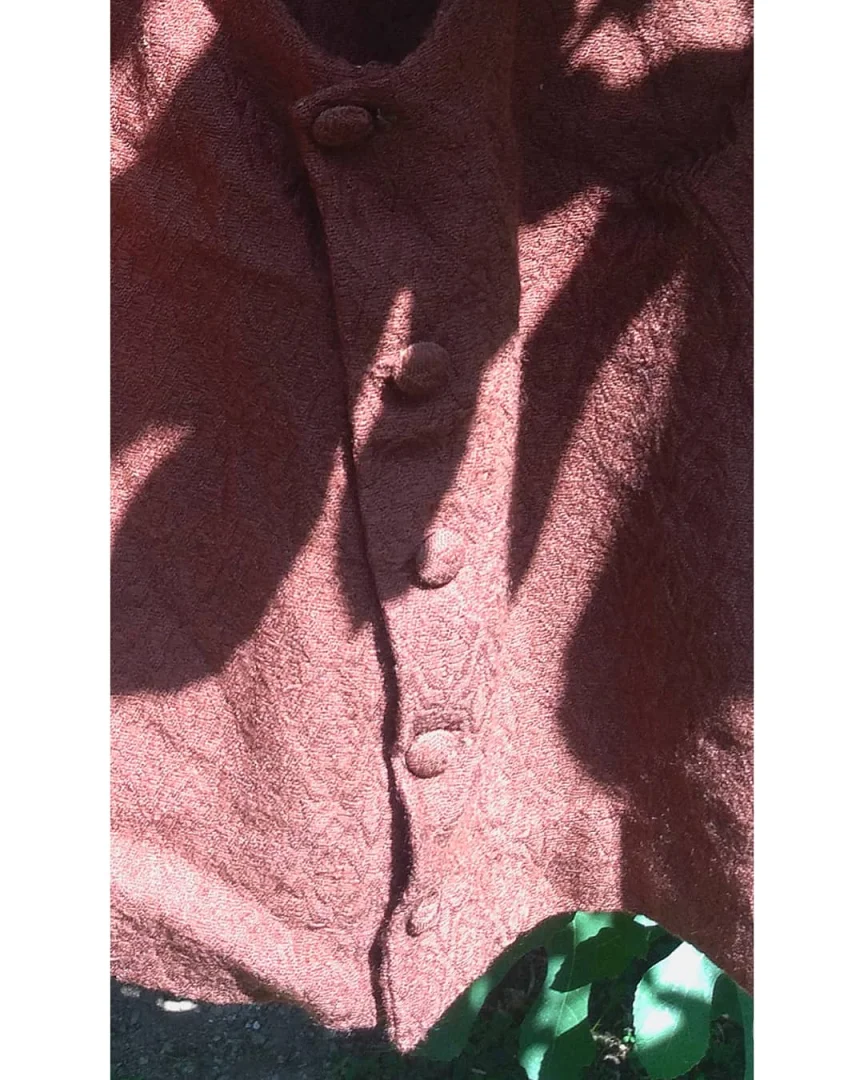 Vintage braon prsluk