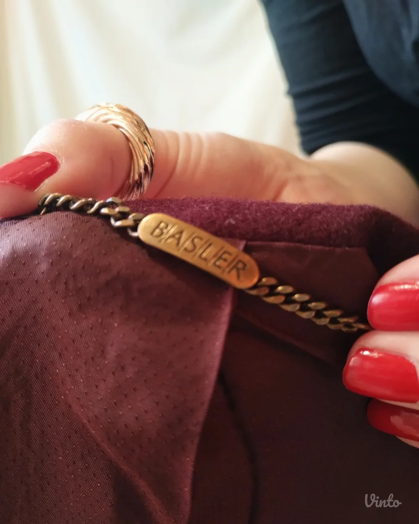 vintage BASLER sako sa zlatnim dugmićima