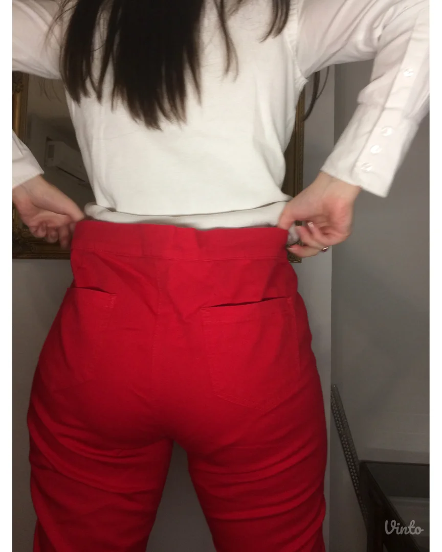 bonprix pantalone uskog kroja