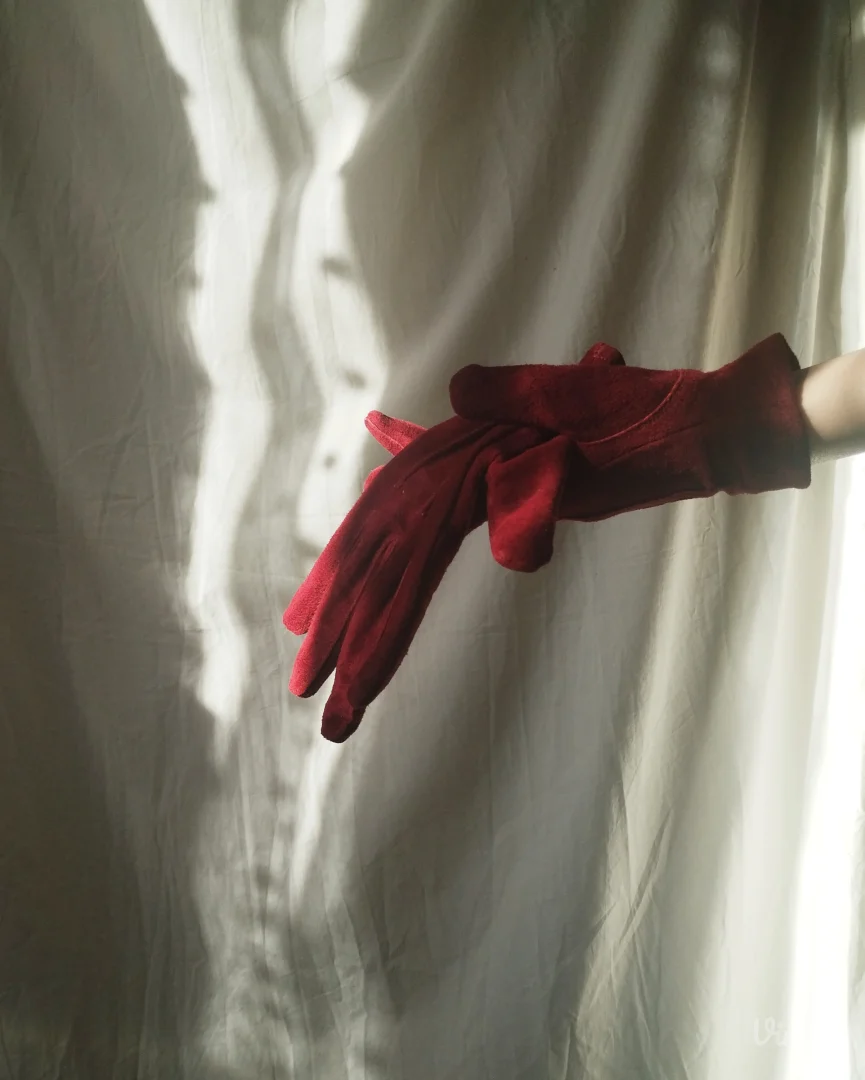 Bordo kožne rukavice