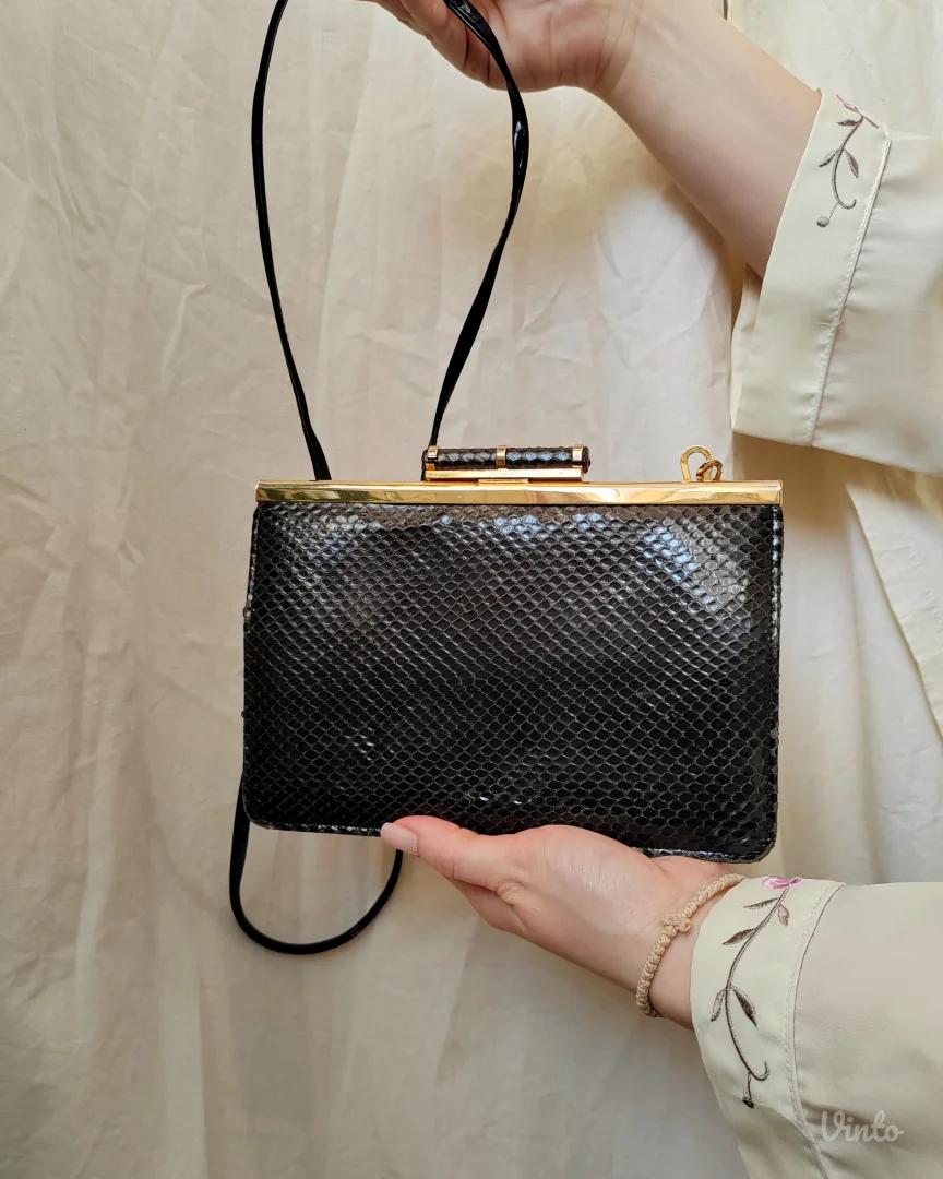 Vintage kožna torbica