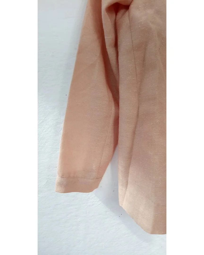 Krem ogrtač-kardigan