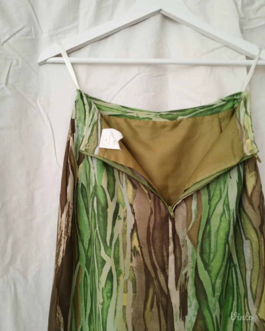 Vintage suknja na preklop