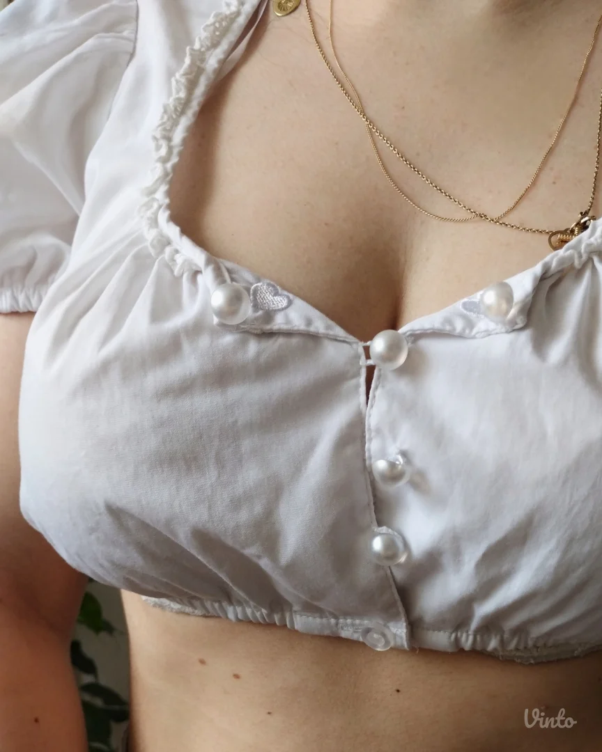Dirndl crop top