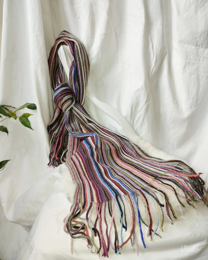 Šareni šal sa resama