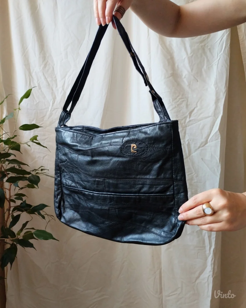 vintage kožna torba