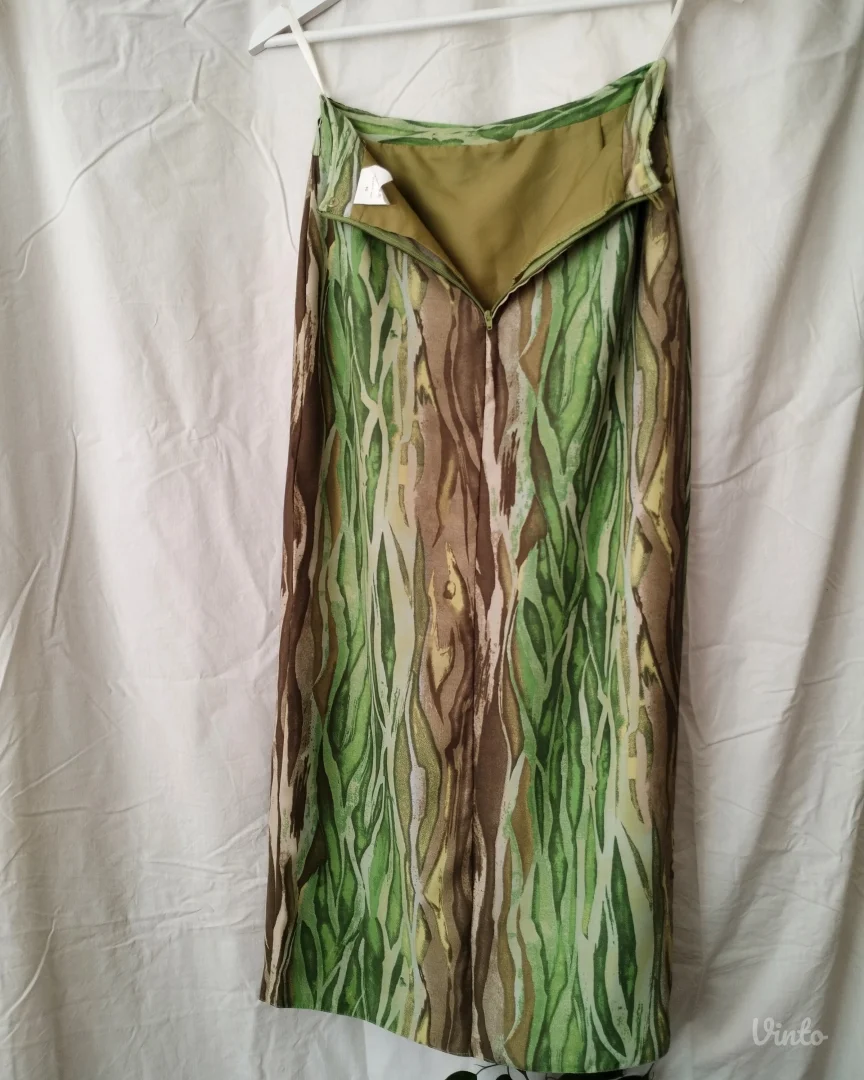 Vintage suknja na preklop