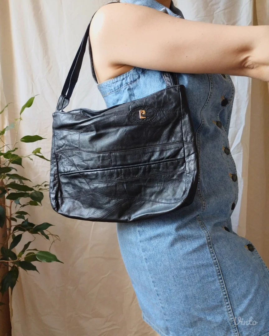 vintage kožna torba