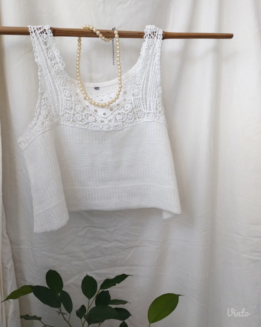 Boho crop top
