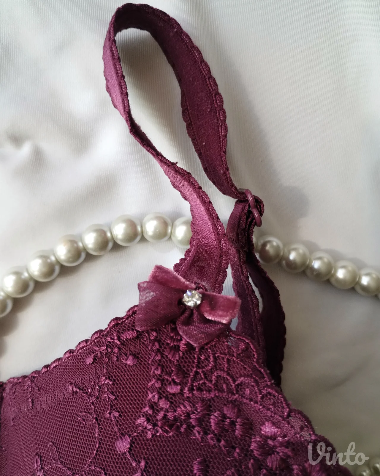 H&M bordo brushalter; 80C