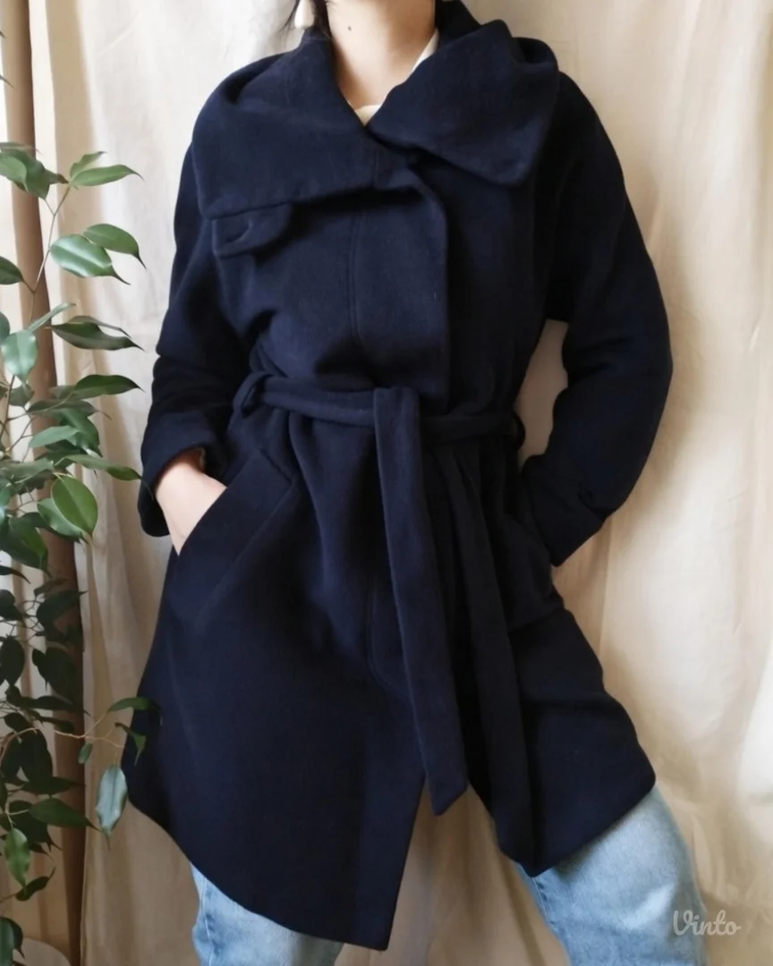 HÜCKE MODE COLLECTION kaput od angora i jagnjeće vune