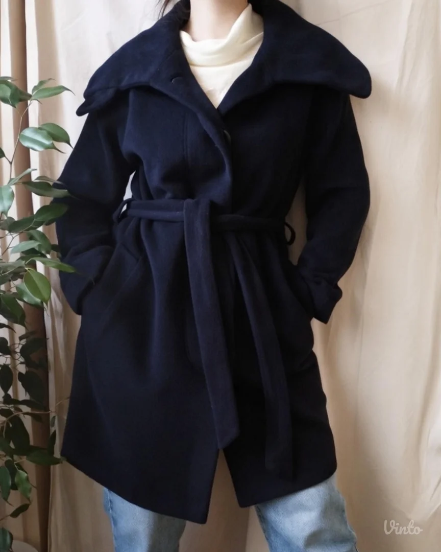 HÜCKE MODE COLLECTION kaput od angora i jagnjeće vune