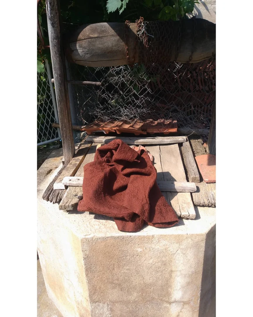 Vintage braon prsluk