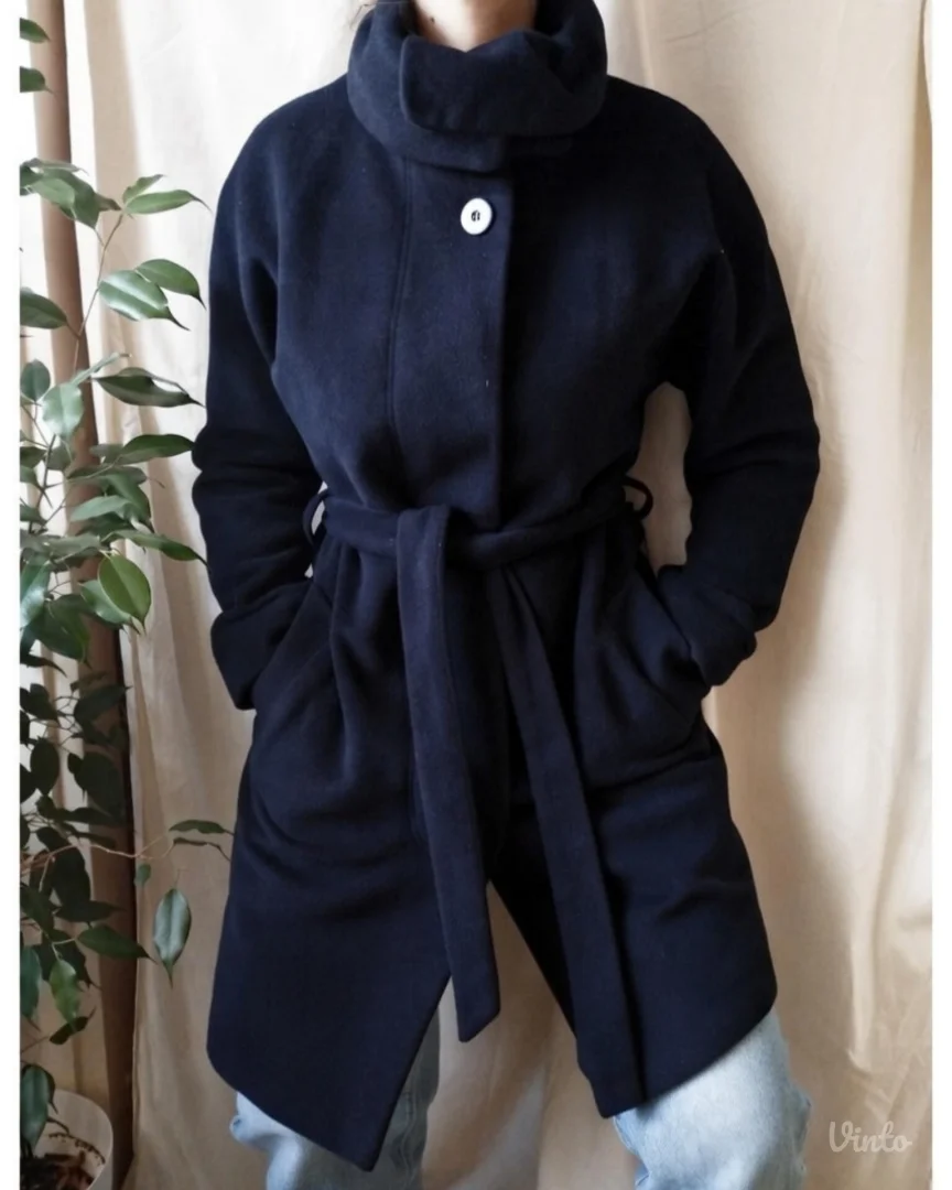 HÜCKE MODE COLLECTION kaput od angora i jagnjeće vune