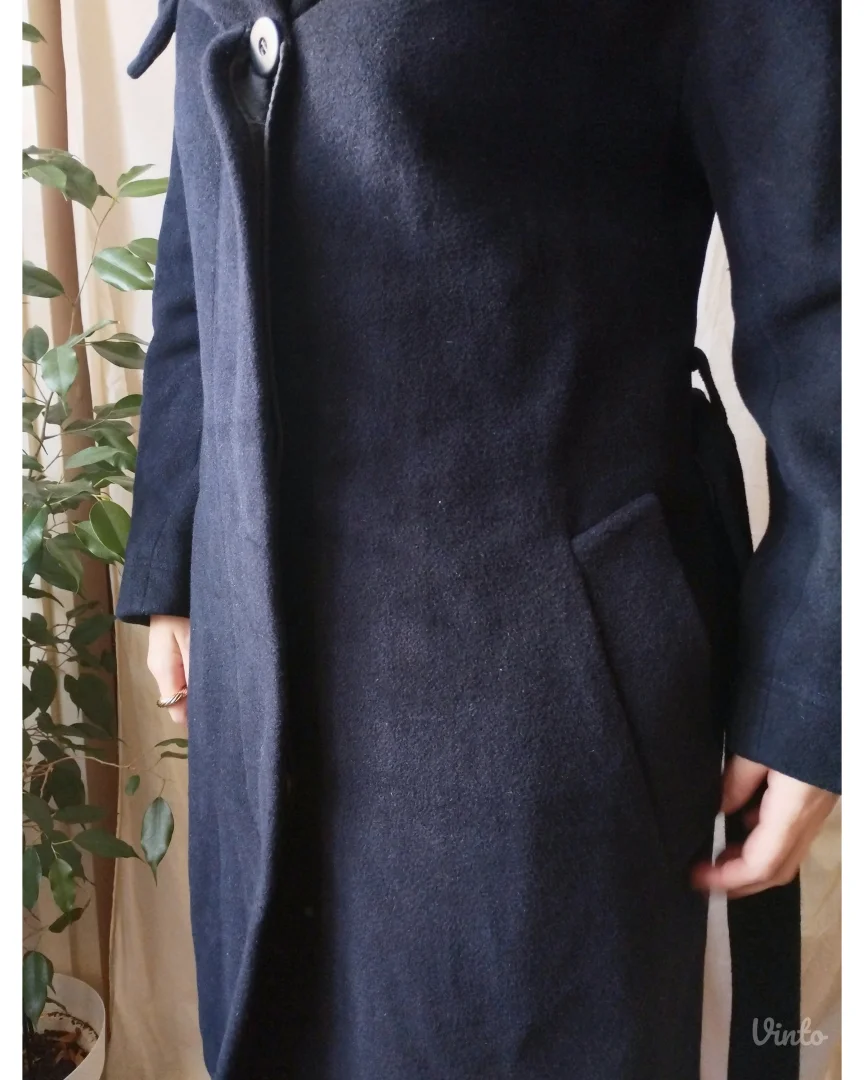 HÜCKE MODE COLLECTION kaput od angora i jagnjeće vune